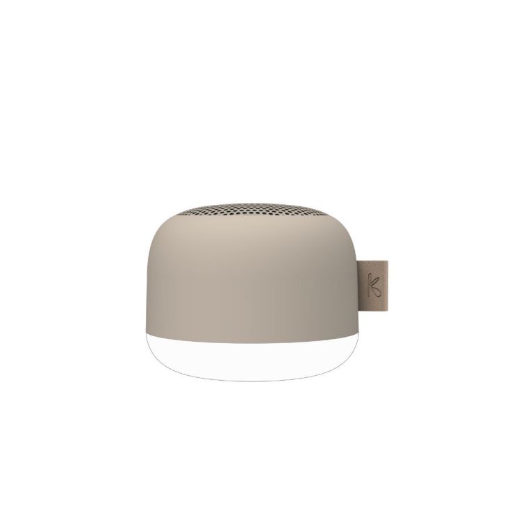 Kreafunk aLIGHT bluetooth speaker met lampje en magneet - Ivory Sand