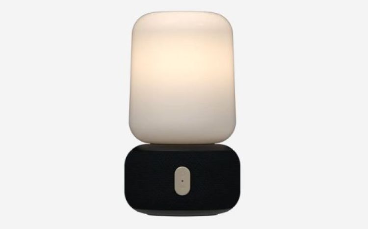 Kreafunk aLOOMI bluetooth speaker met lampje - zwart