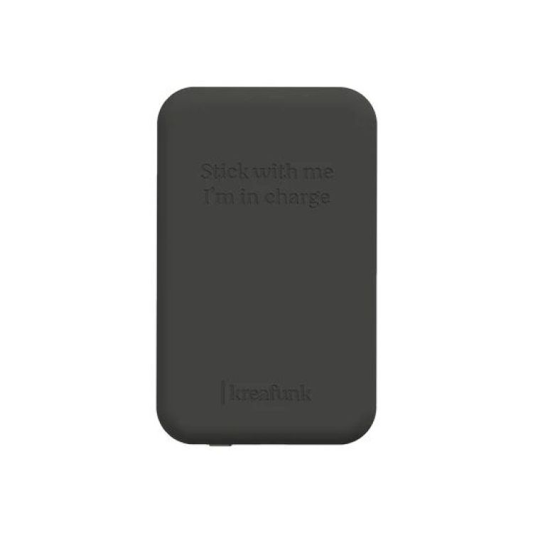 Kreafunk toCHARGE Qi wireless fast charger - black