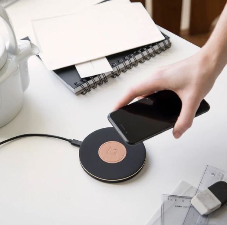 Kreafunk wiCHARGE II Qi Wireless charger - zwart