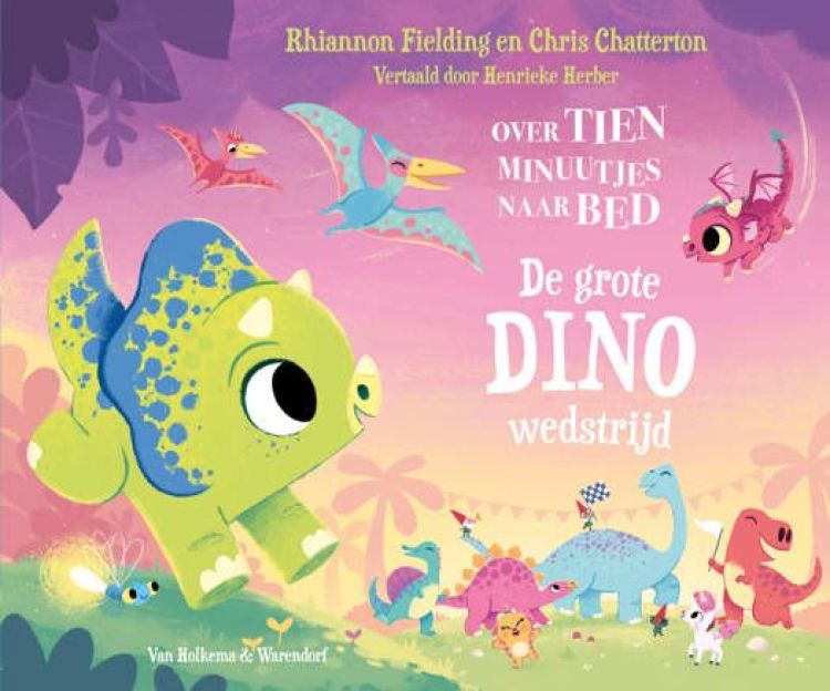 Lannoo De grote dinowedstrijd - Rhiannon Fielding, Chris Chatterton