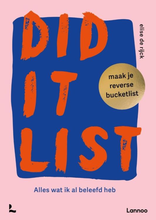 Lannoo Did it list - Maak je reverse bucketlist