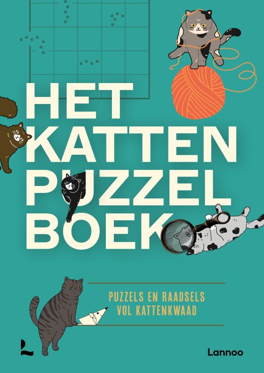 Lannoo Het kattenpuzzelboek - Petra Doom