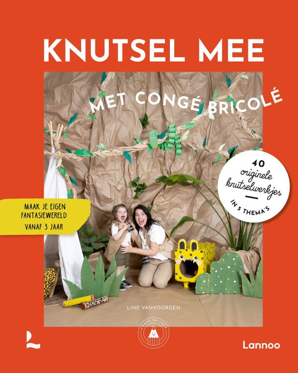 Lannoo Knutsel mee met congé bricolé - Line Vanvoorden