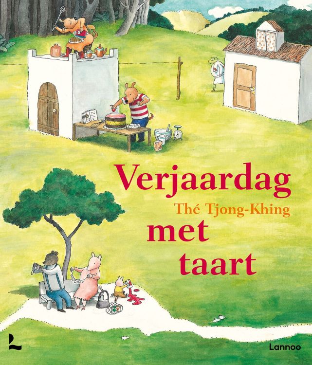 Lannoo Verjaardag met taart - Thé Tjong-Khing