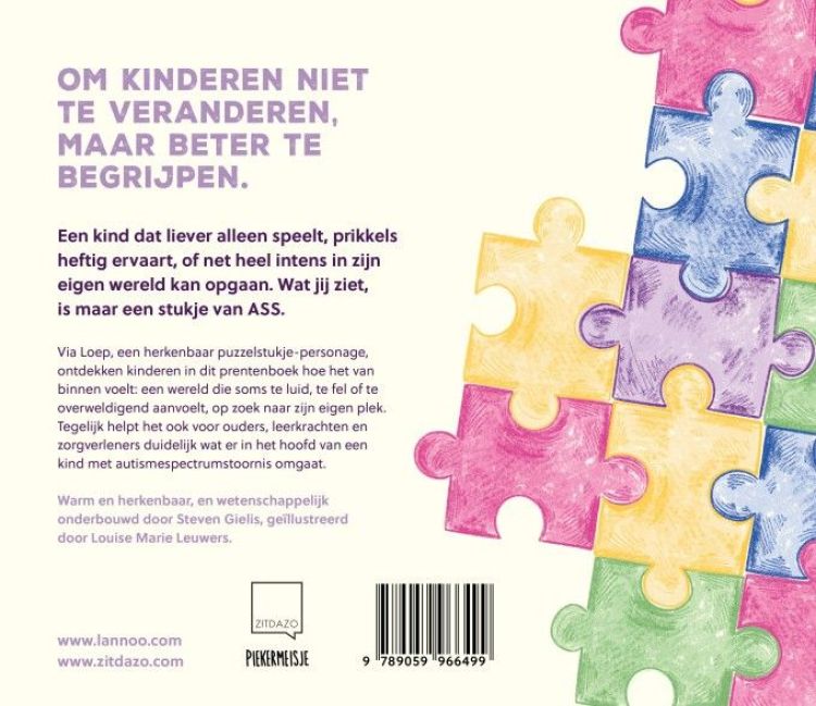 Lannoo Wat jij ziet is maar een stukje van... - Autismespectrumstoornis