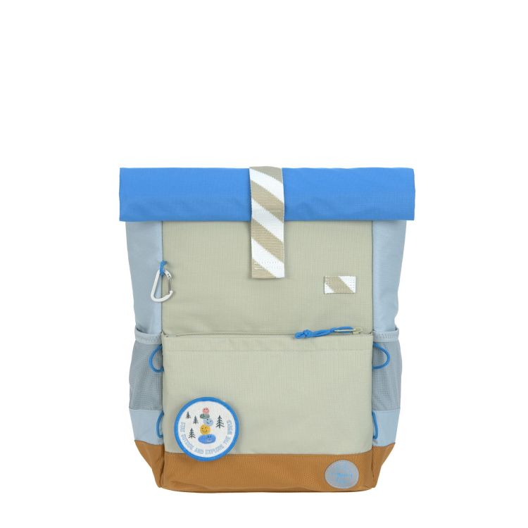Lässig Kinderrugzak - Medium Rolltop Sunny Explorer Green/ blue