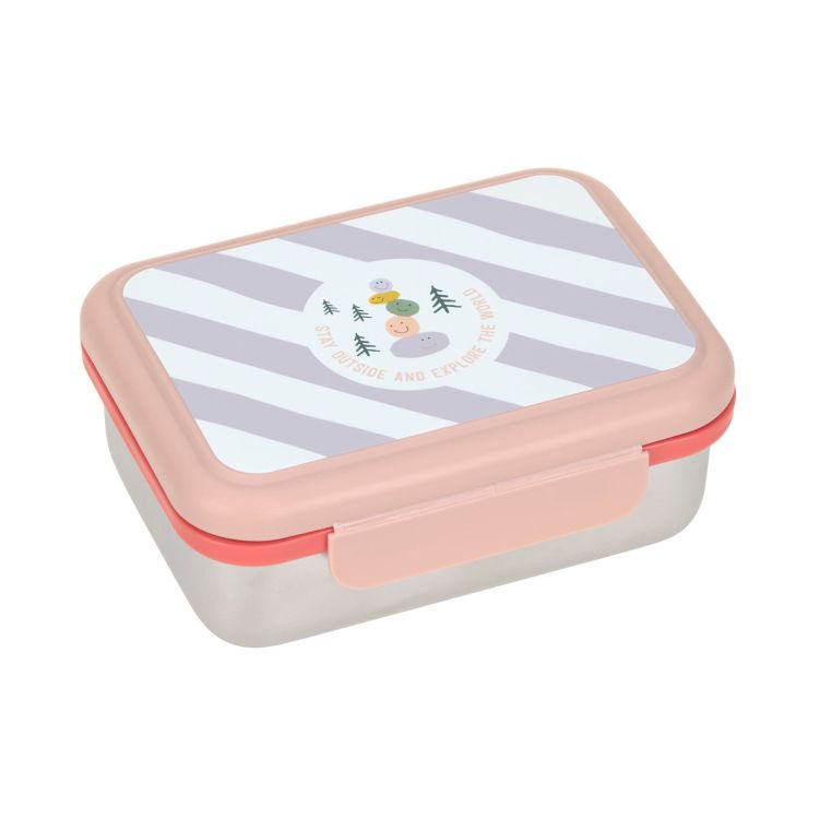 Lässig Lunchbox RVS - Sunny Explorer Rose/ pink