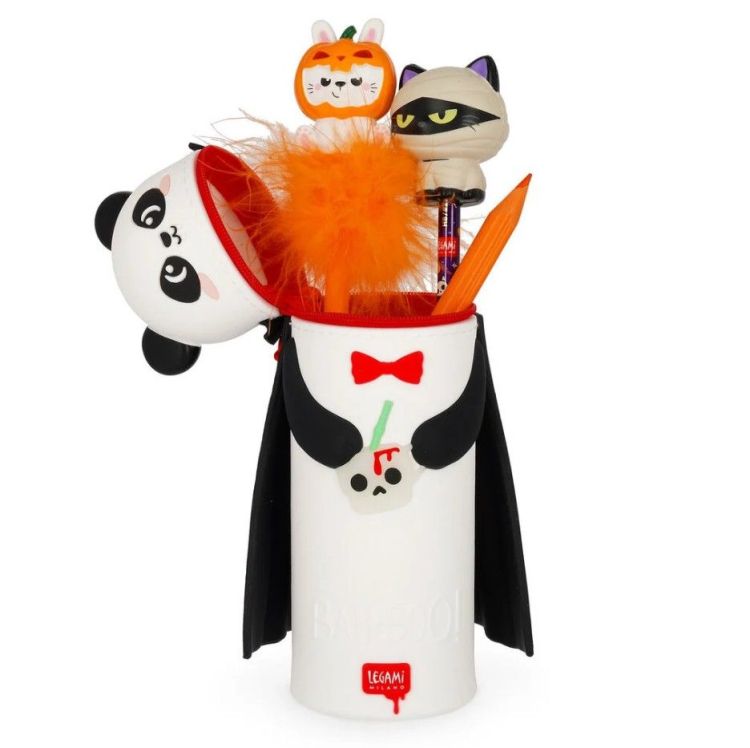 Legami 2 in 1 Pennenzak Kawaii - Panda Halloween