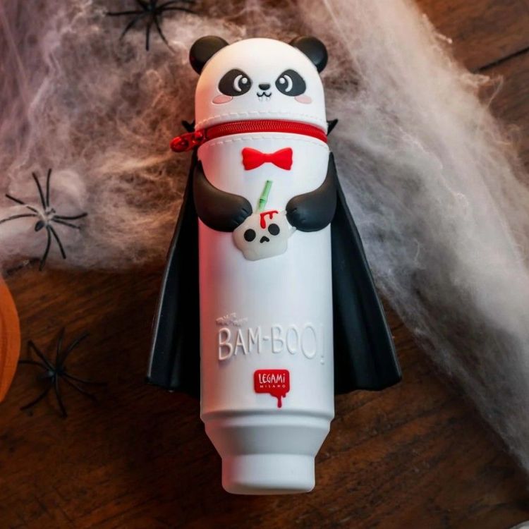 Legami 2 in 1 Pennenzak Kawaii - Panda Halloween