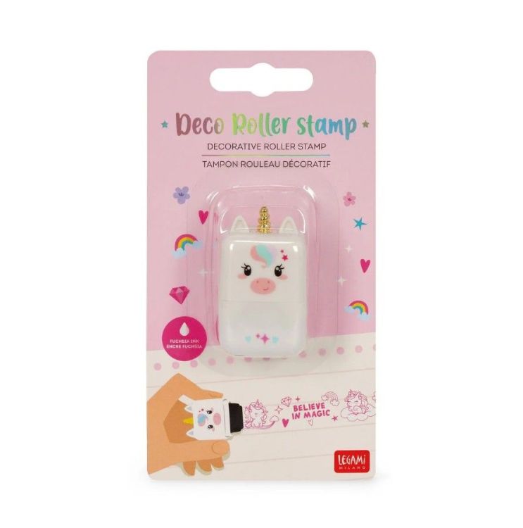 Legami Deco Roller Stamp - Unicorn