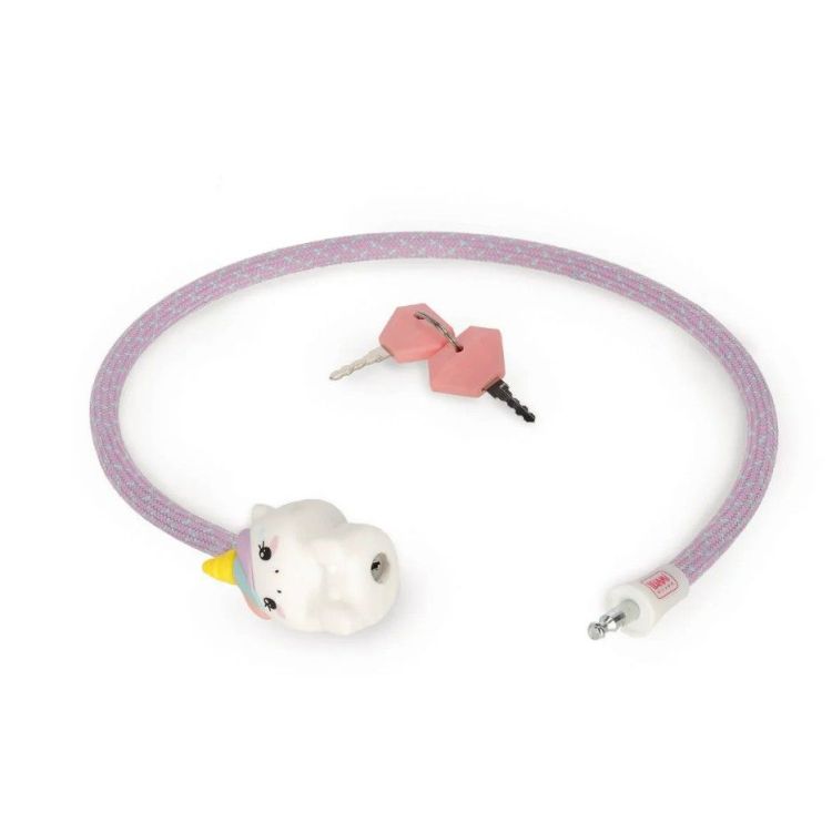 Legami Fietsslot met sleutel - Eenhoorn