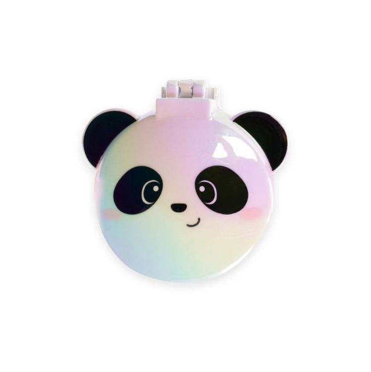Legami Haarborstel met spiegel - Nice hair - panda