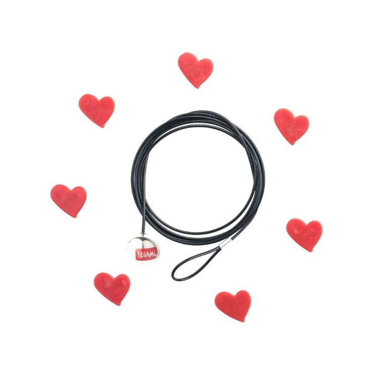 Legami Magnetische draad foto houder - hartje