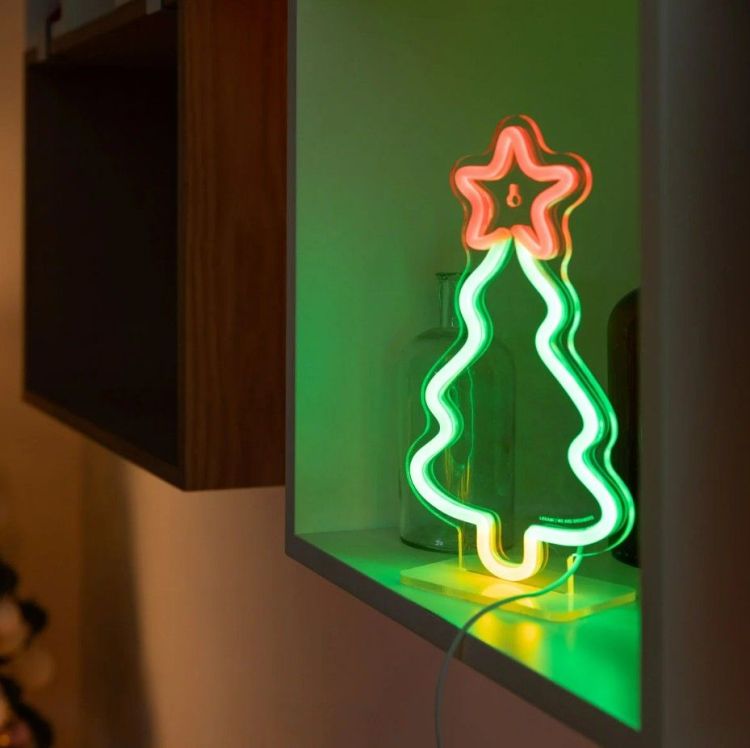 Legami Neon sign - Kerstboom