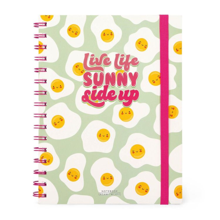 Legami Notitieboekje A5 - Live life sunny side up