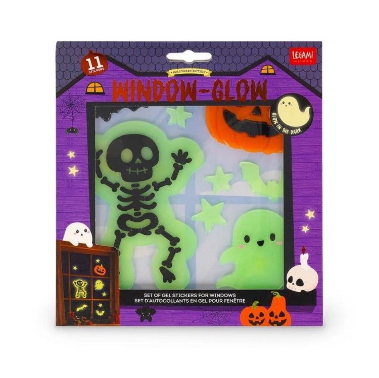 Legami Raamdecoratie - Halloween - Window-Glow - Skeleton Legami Raamdecoratie - Halloween - Window-Glow - Skeleton