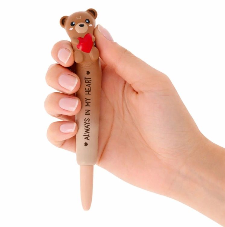 Legami Squishy Gel Pen - Squeezies Teddy
