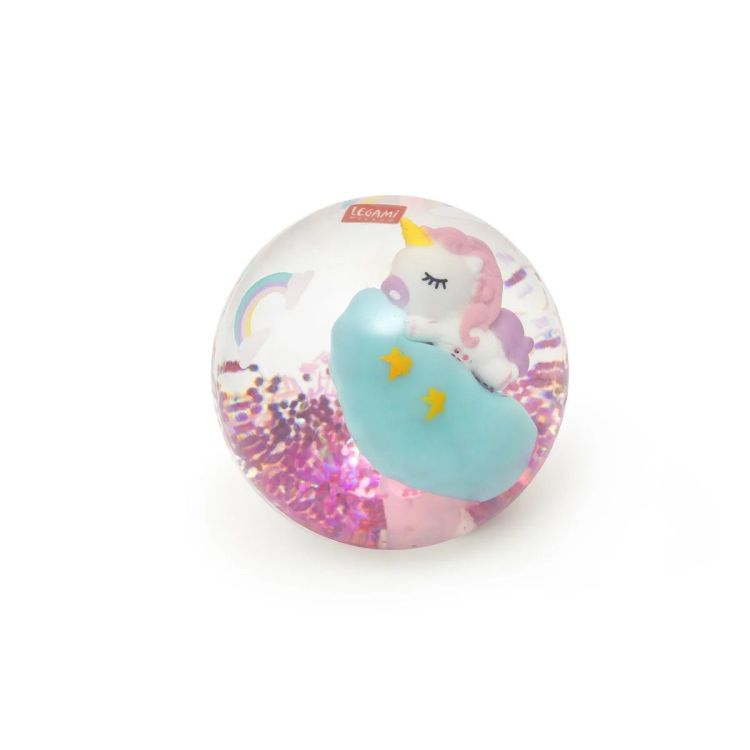 Legami Stuiterbal met licht - Unicorn