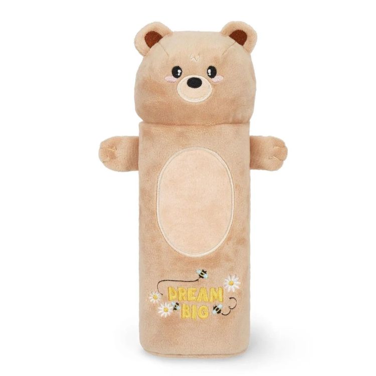 Legami Super Soft Pennenzak - Teddybeer