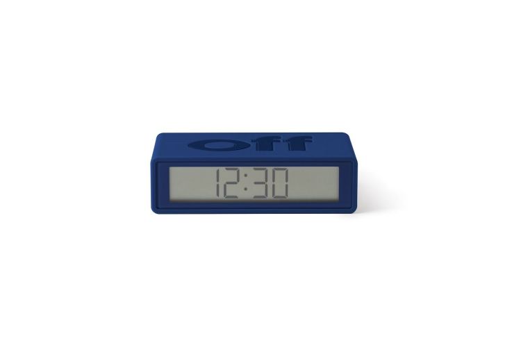Lexon Alarm Clock Flip - donkerblauw