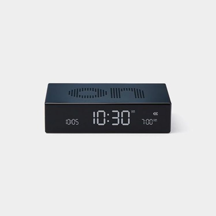 Lexon Alarm Clock Flip Premium - blauw