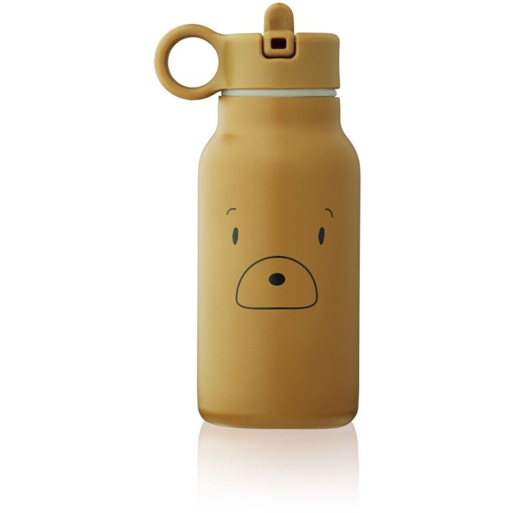Liewood Falk water bottle - Mr. Bear Golden Caramel