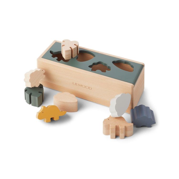 Liewood Midas puzzel box - Dino mix