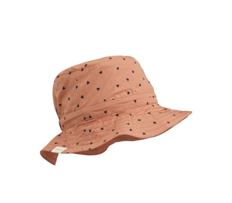 Liewood Sander omkeerbare zonnehoed - Triangle/ Tuscany rose ( 1-2 j )