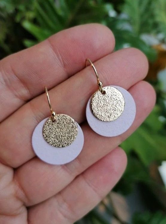 Lily Oorbellen - Playa (lila)