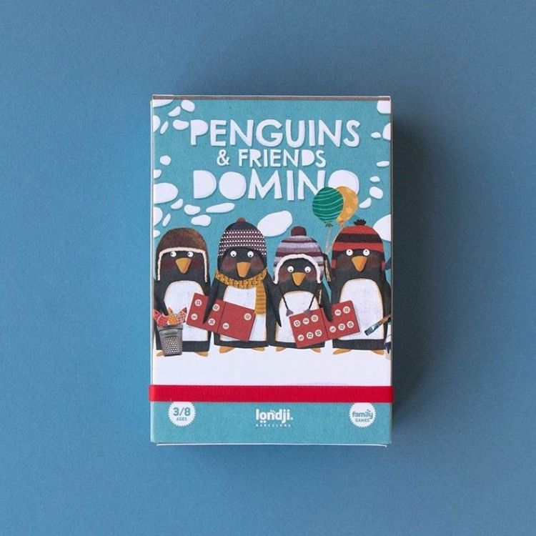 Londji Penguins and friends - Domino reversable Londji Penguins and friends - Domino reversable