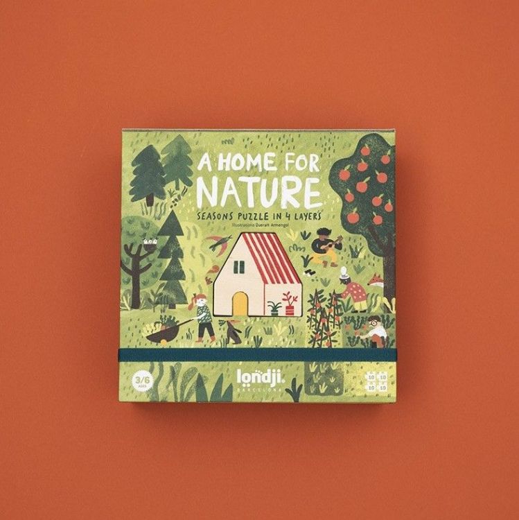 Londji Puzzel - A home for nature - 40 stuks Londji Puzzel - A home for nature - 40 stuks