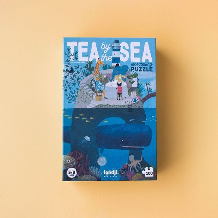 Londji Puzzel - Tea by the sea - 100 stuks Londji Puzzel - Tea by the sea - 100 stuks