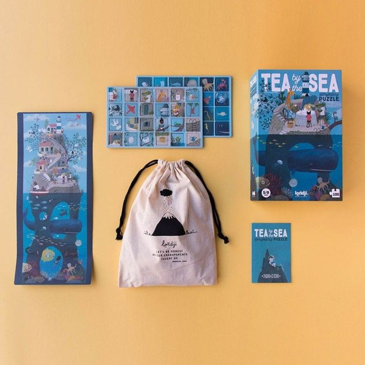 Londji Puzzel - Tea by the sea - 100 stuks