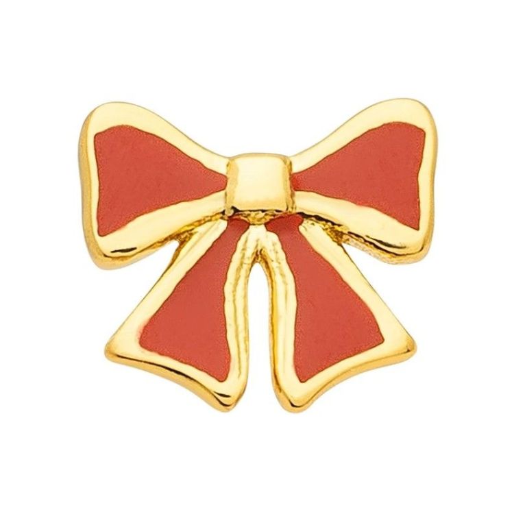 LULU COPENHAGEN Oorbel - Bow - Gold LULU COPENHAGEN Oorbel - Bow - Gold