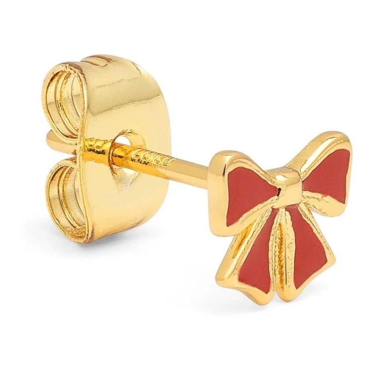 LULU COPENHAGEN Oorbel - Bow - Gold