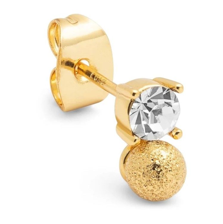LULU COPENHAGEN Oorbel - Diamond eye - Gold LULU COPENHAGEN Oorbel - Diamond eye - Gold
