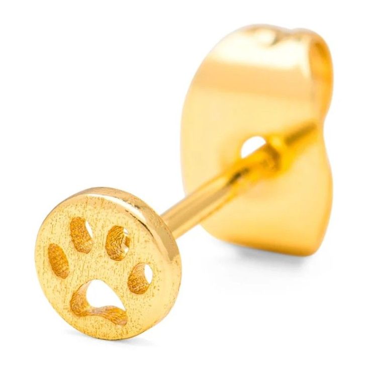 LULU COPENHAGEN Oorbel - Dog - Gold