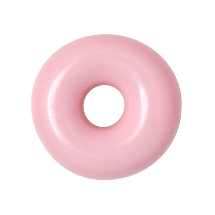 LULU COPENHAGEN Oorbel - Donut - Light pink/ Goud