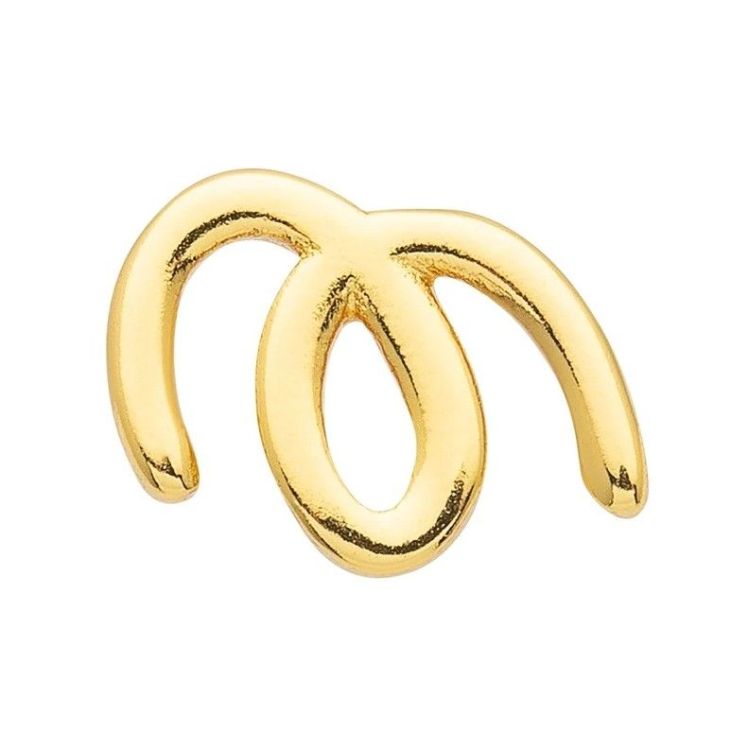 LULU COPENHAGEN Oorbel - Doodle - Gold