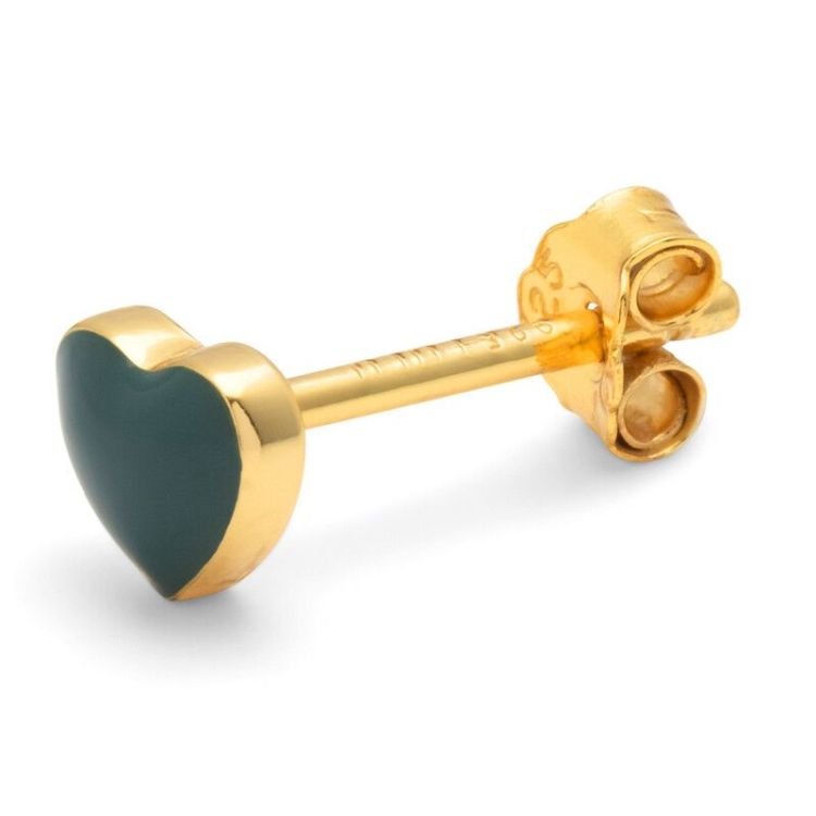 LULU COPENHAGEN Oorbel - Love U - North Sea Green LULU COPENHAGEN Oorbel - Love U - North Sea Green