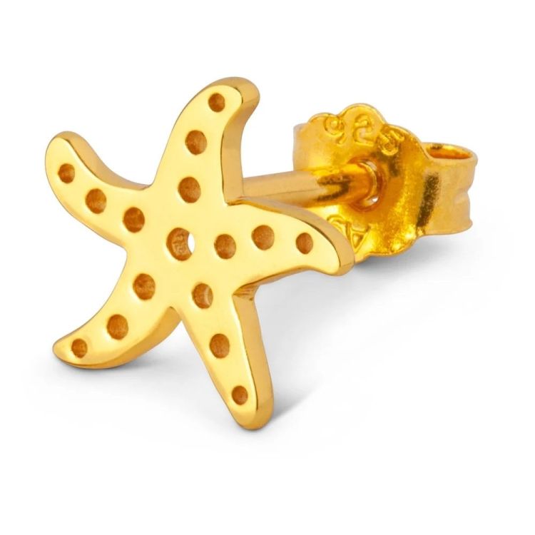 LULU COPENHAGEN Oorbel - Starfish - Goud