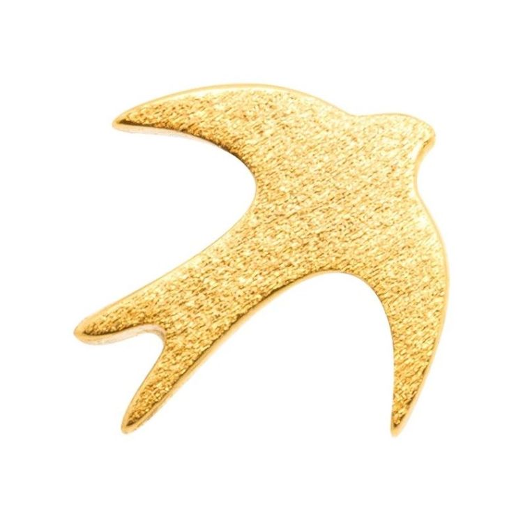 LULU COPENHAGEN Oorbel - Swallow - Goud