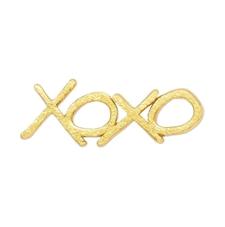 LULU COPENHAGEN Oorbel - XOXO - Gold LULU COPENHAGEN Oorbel - XOXO - Gold