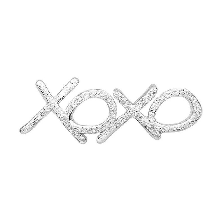 LULU COPENHAGEN Oorbel - XOXO - Zilver LULU COPENHAGEN Oorbel - XOXO - Zilver