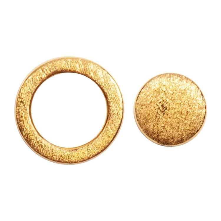 LULU COPENHAGEN Oorbellen - Family Round - Goud LULU COPENHAGEN Oorbellen - Family Round - Goud
