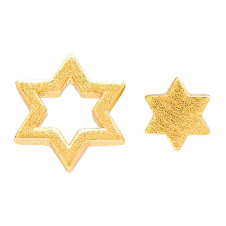 LULU COPENHAGEN Oorbellen - Family Star - Goud LULU COPENHAGEN Oorbellen - Family Star - Goud