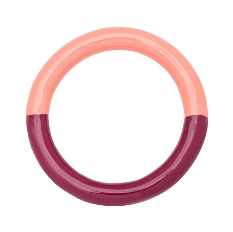 LULU COPENHAGEN Ring - Double color - Burnt Orange/Plum - 55