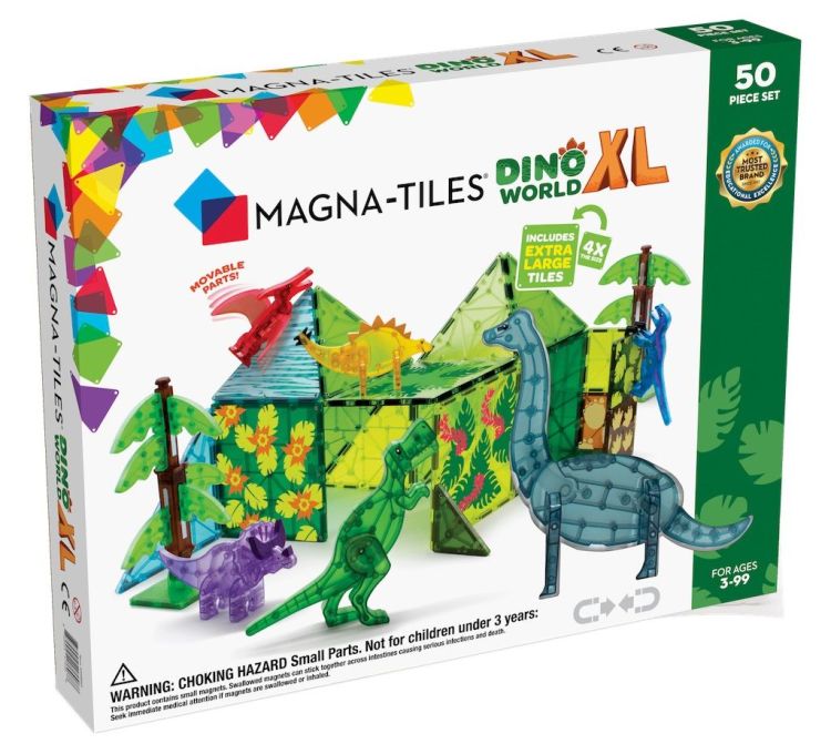 MAGNA  - TILES Dino world XL - 50 stuks