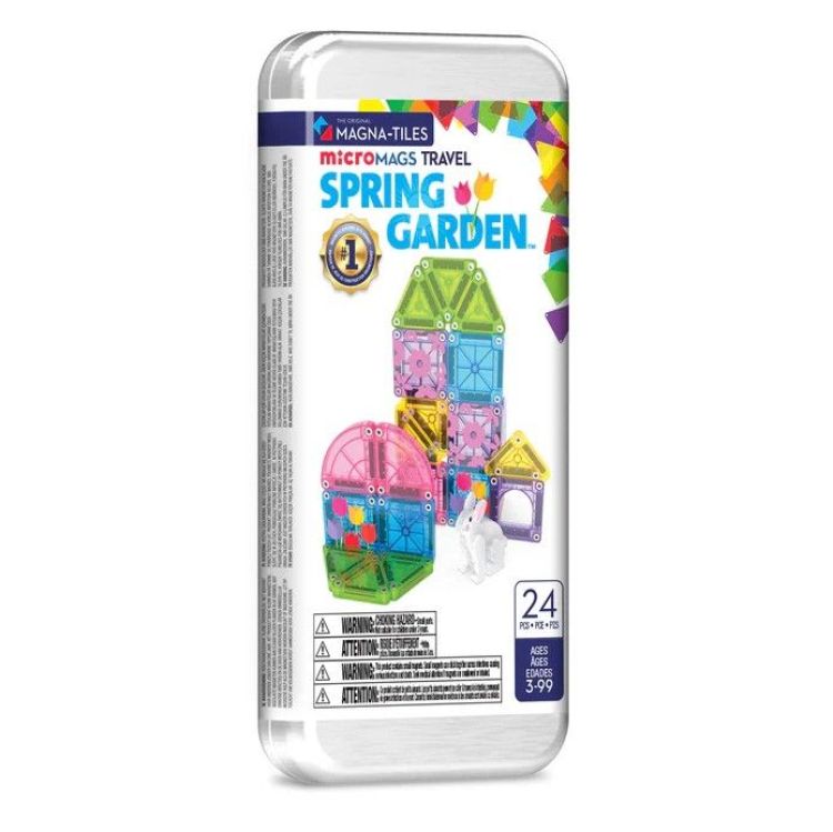 MAGNA - TILES MicroMAGS - Travel set - Spring garden - 24 stuks MAGNA - TILES MicroMAGS - Travel set - Spring garden - 24 stuks